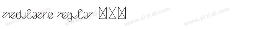 MedulaOne Regular字体转换